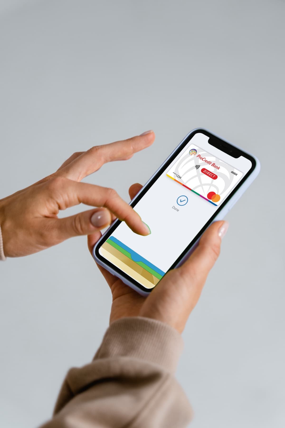 Dodavanje ProCredit kartice u Apple Wallet na iPhoneu