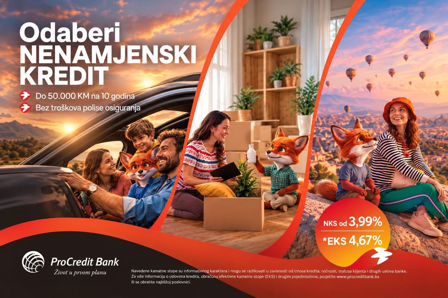 Nova akcija ProCredit Bank: Do 50.000 KM uz jednostavnu proceduru i jasne uslove